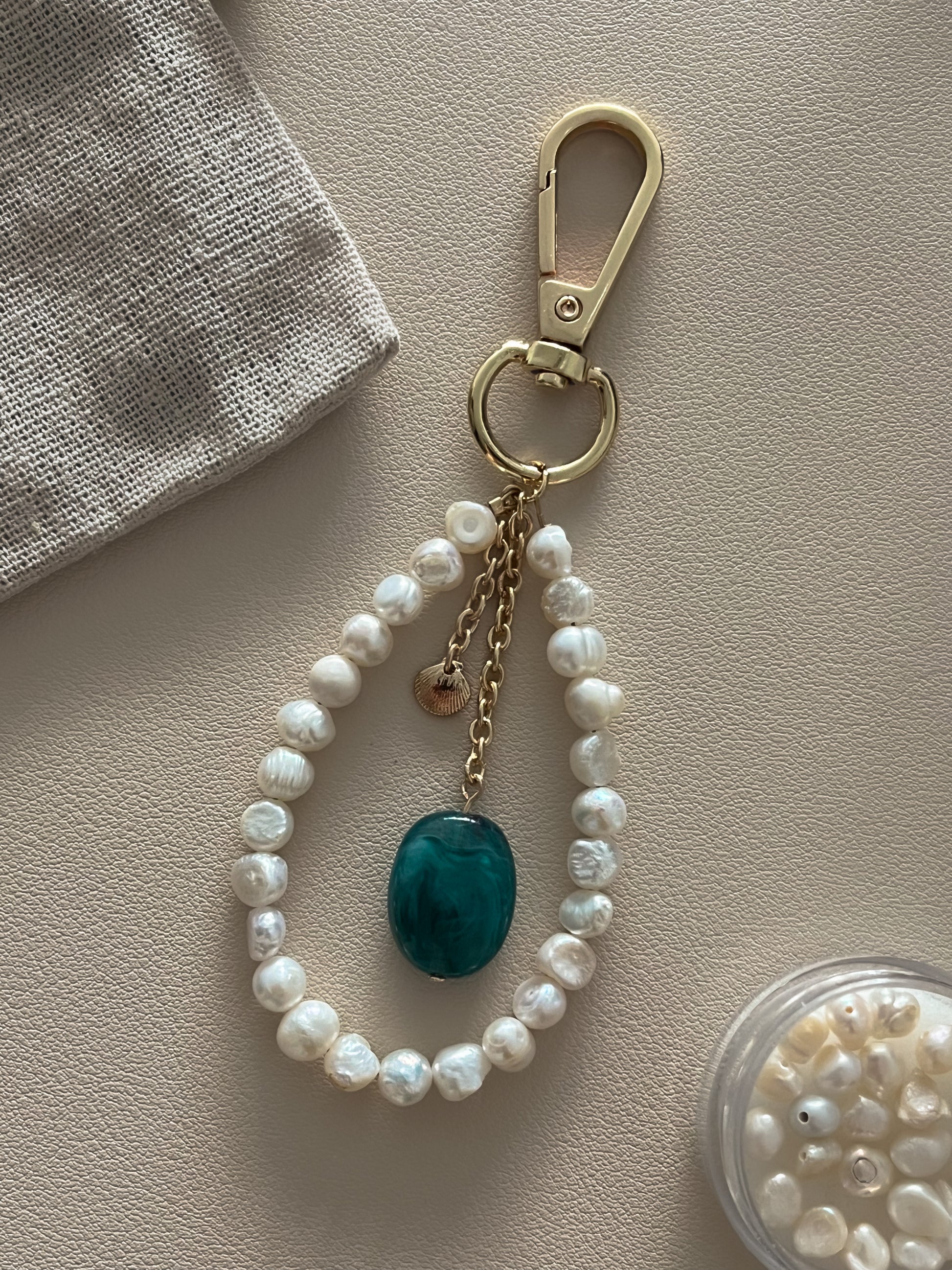 Aegean Charm Keychain