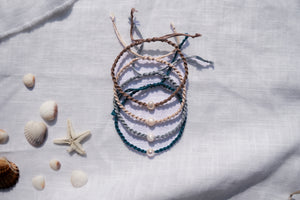 Coastal Twist Bracelet - Pearl